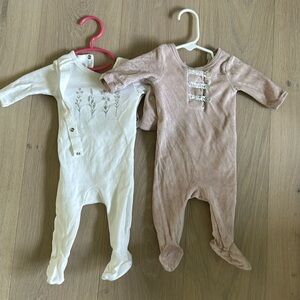 Mon tresor 0-3 months onsies